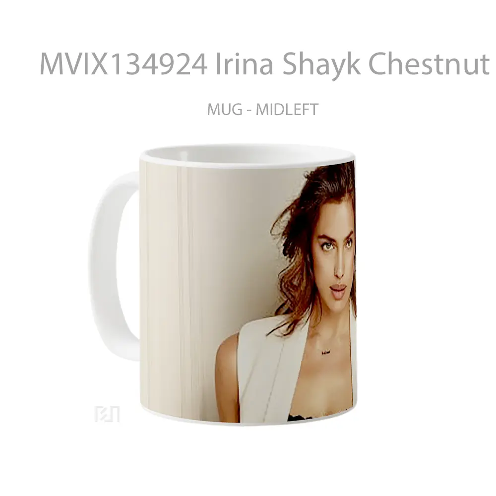 Mug Irina Shayk Chestnut Gelas Keramik Unik - All-side / Desain