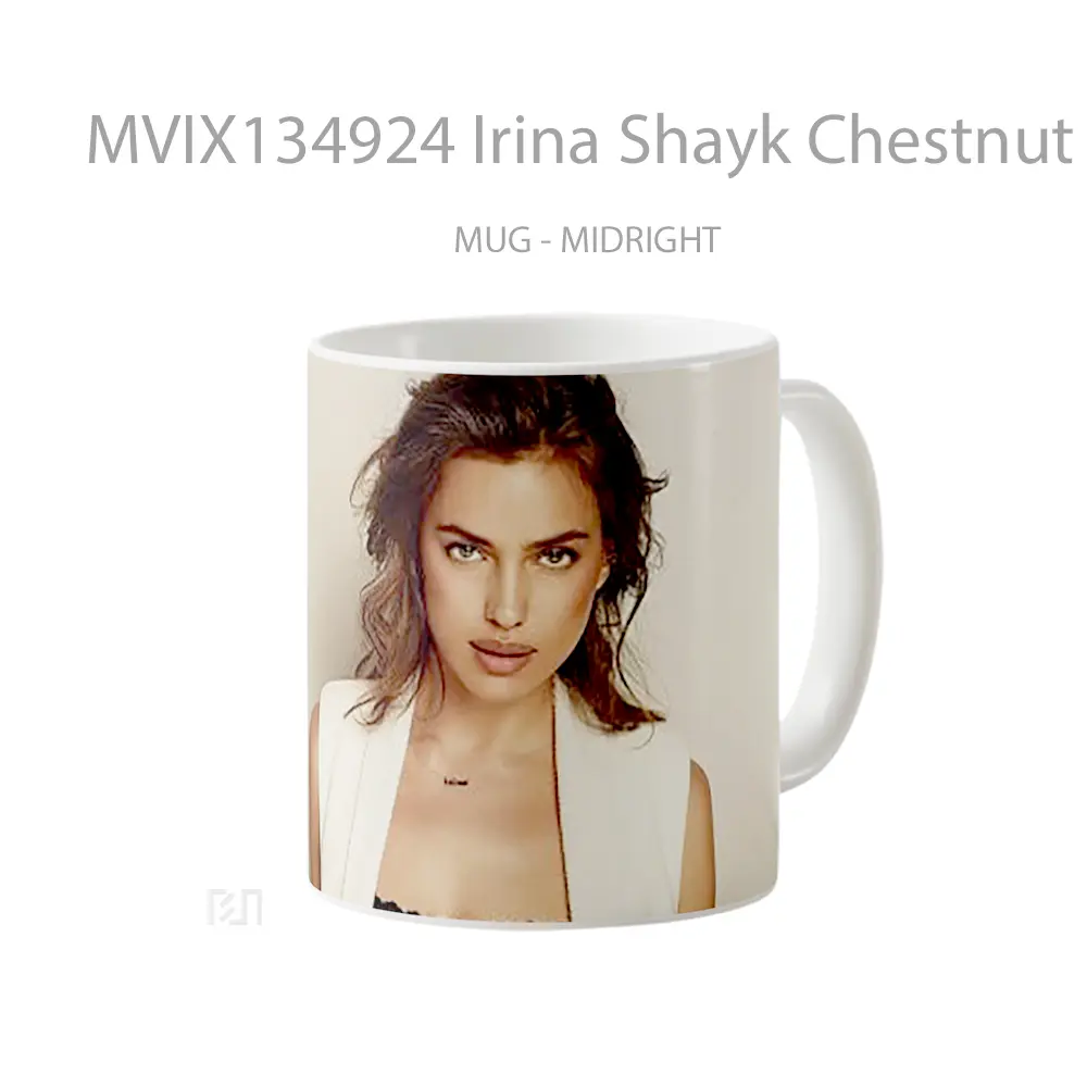 Mug Irina Shayk Chestnut Gelas Keramik Unik - All-side / Desain