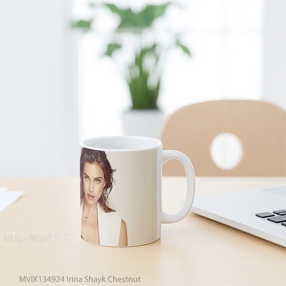 Mug Irina Shayk Chestnut Gelas Keramik Unik - All-side / Desain
