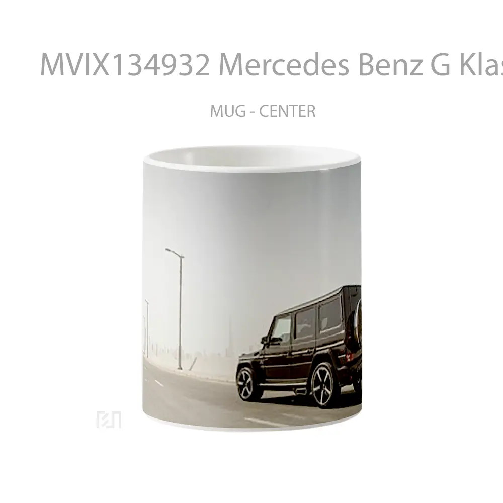 Mug Mercedes Benz G Klasse W463 Black Cangkir Mobil