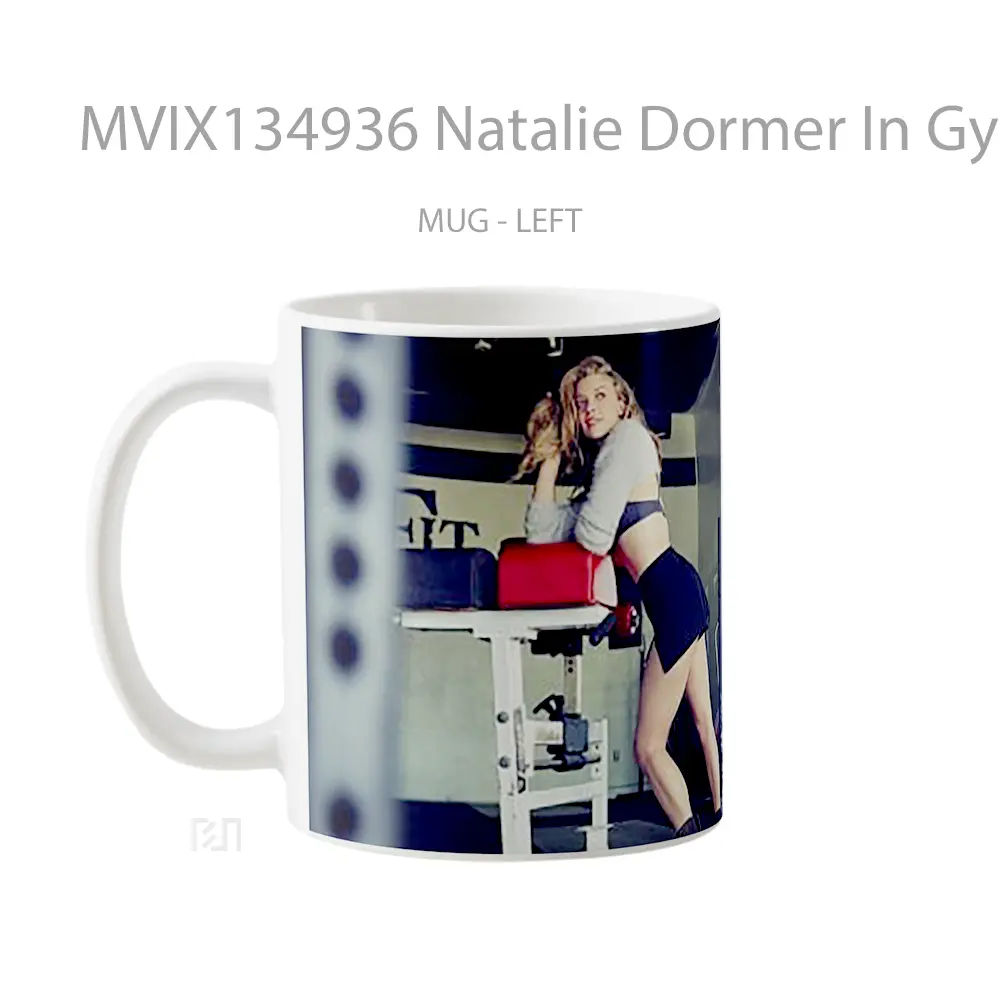 Mug Natalie Dormer In Gym Gelas Keramik Unik - All-side / Desain