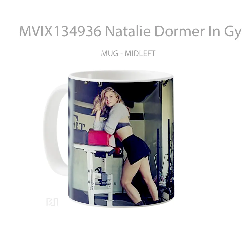 Mug Natalie Dormer In Gym Gelas Keramik Unik - All-side / Desain