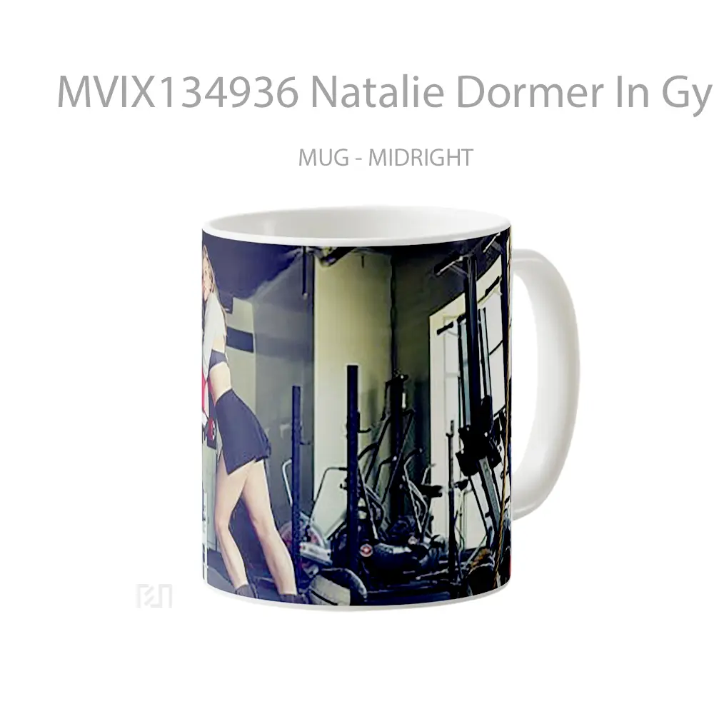 Mug Natalie Dormer In Gym Gelas Keramik Unik - All-side / Desain
