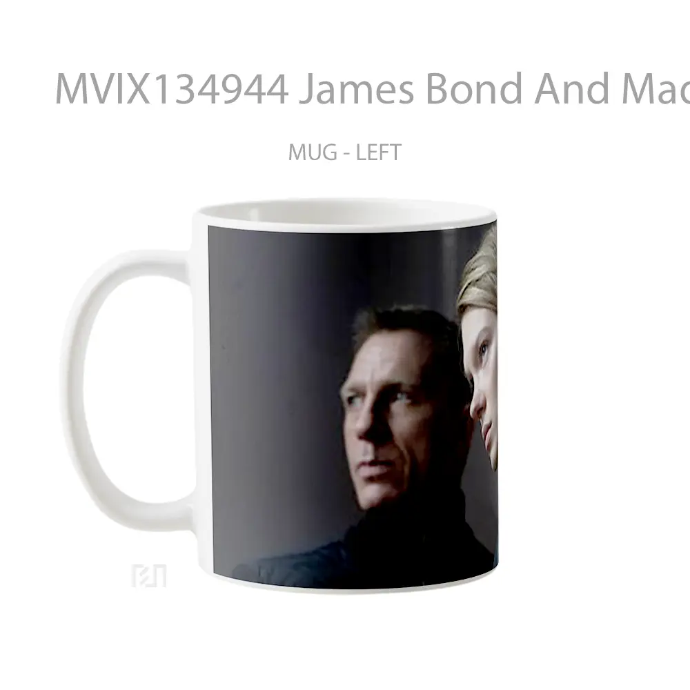 Mug James Bond And Madeleine Swann In Specter Gelas Keramik Unik - All-side / Desain