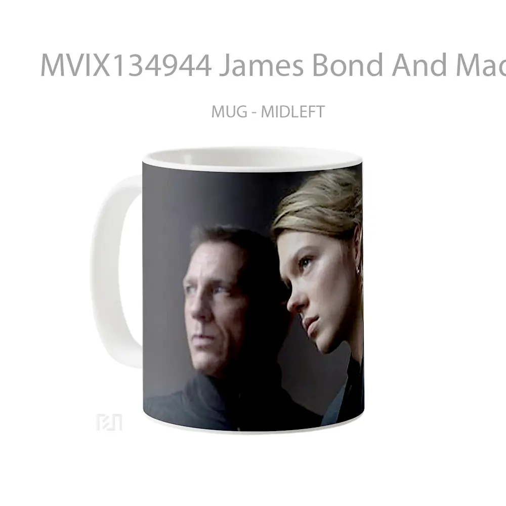 Mug James Bond And Madeleine Swann In Specter Gelas Keramik Unik - All-side / Desain