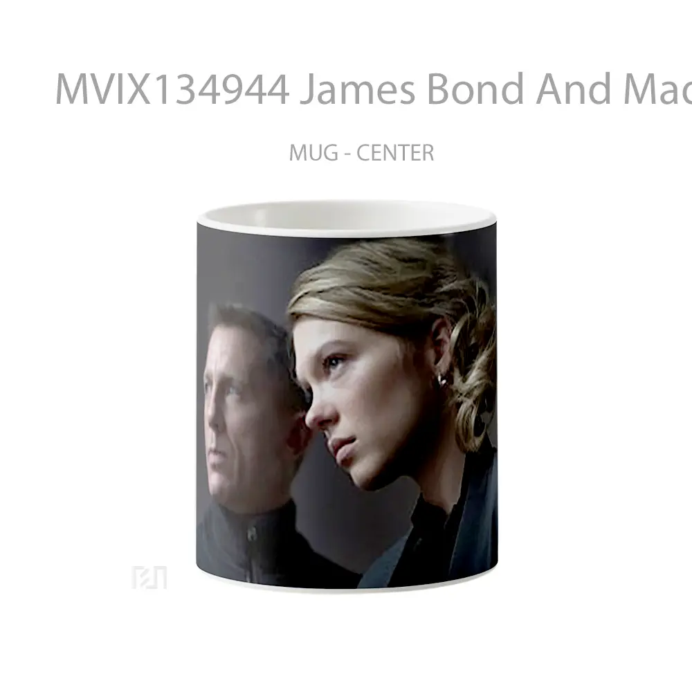 Mug James Bond And Madeleine Swann In Specter Gelas Keramik Unik