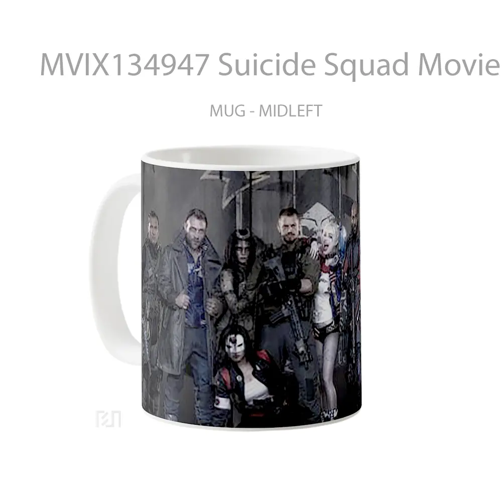 Mug Suicide Squad Movie Gelas Keramik Unik - All-side / Desain