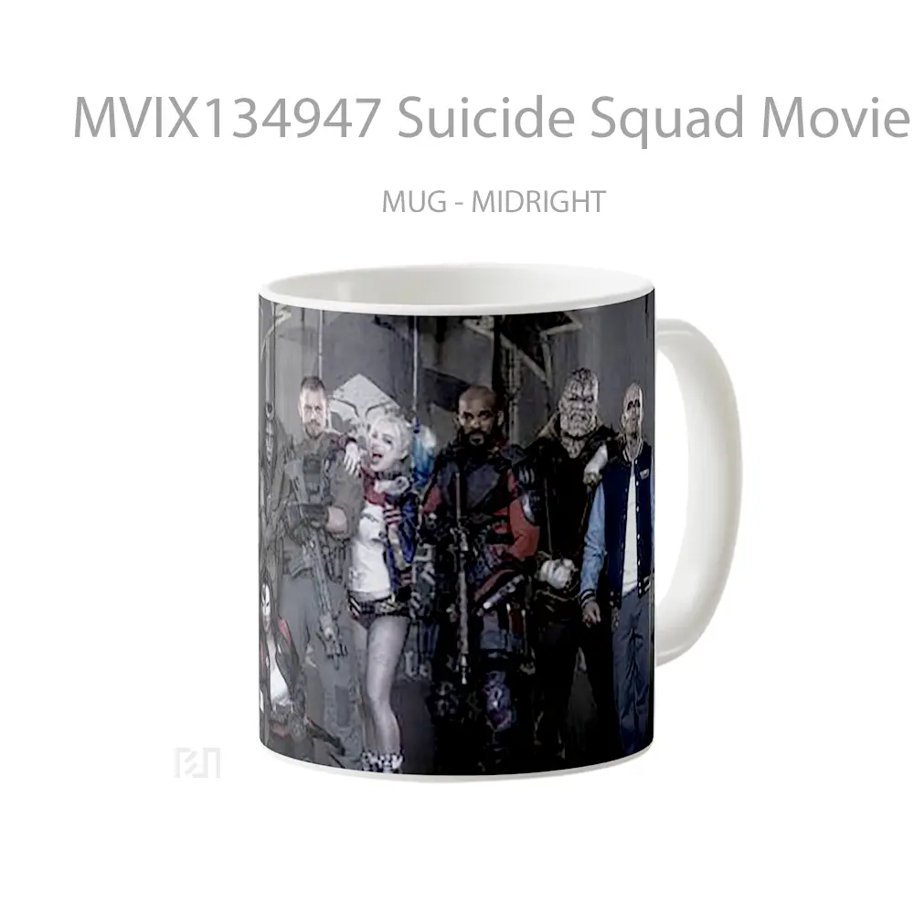Mug Suicide Squad Movie Gelas Keramik Unik - All-side / Desain