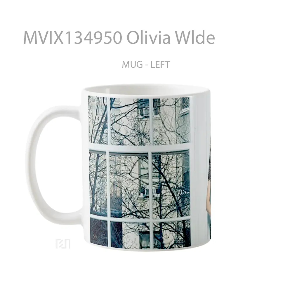 Mug Olivia Wlde Gelas Selebriti - All-side / Desain