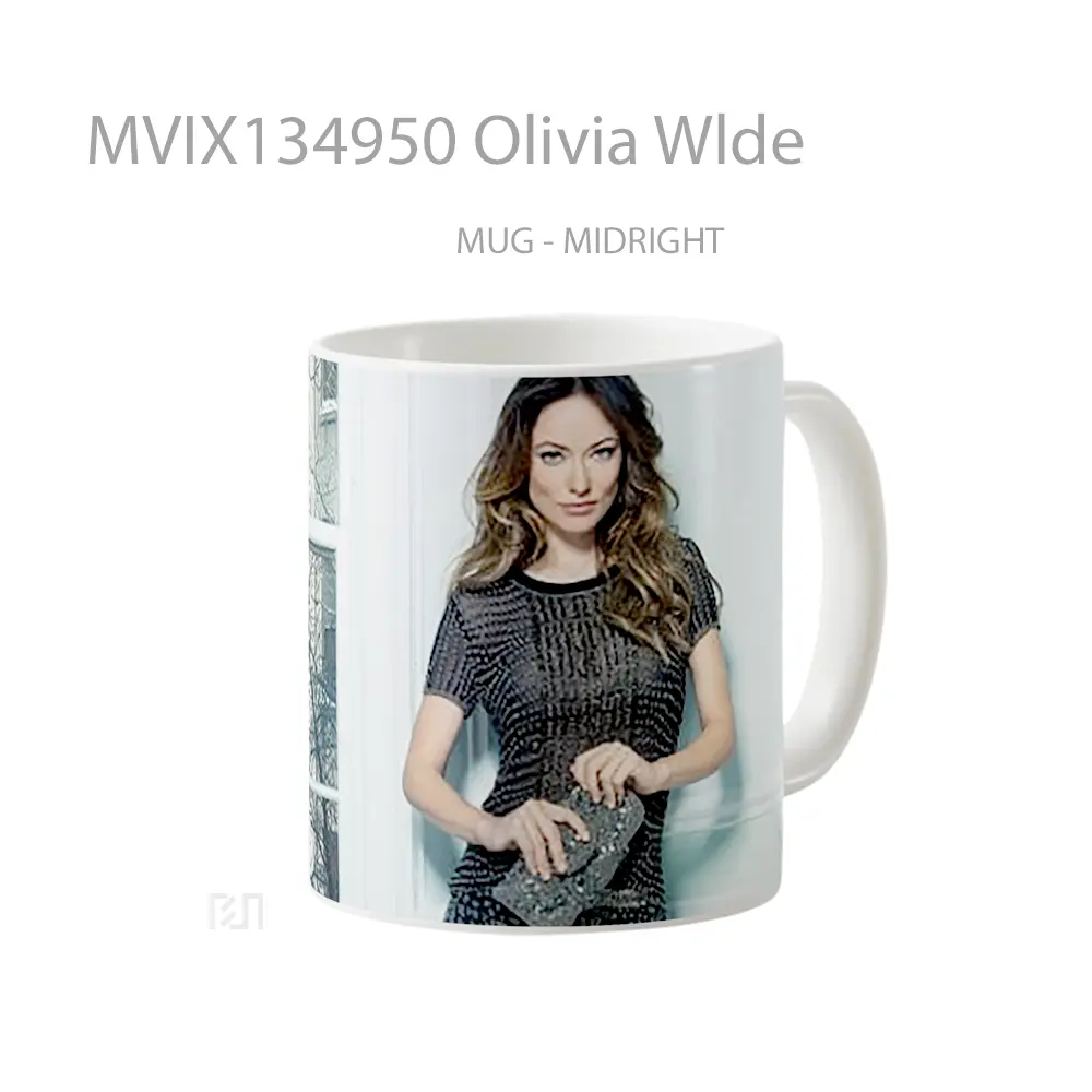 Mug Olivia Wlde Gelas Selebriti - All-side / Desain