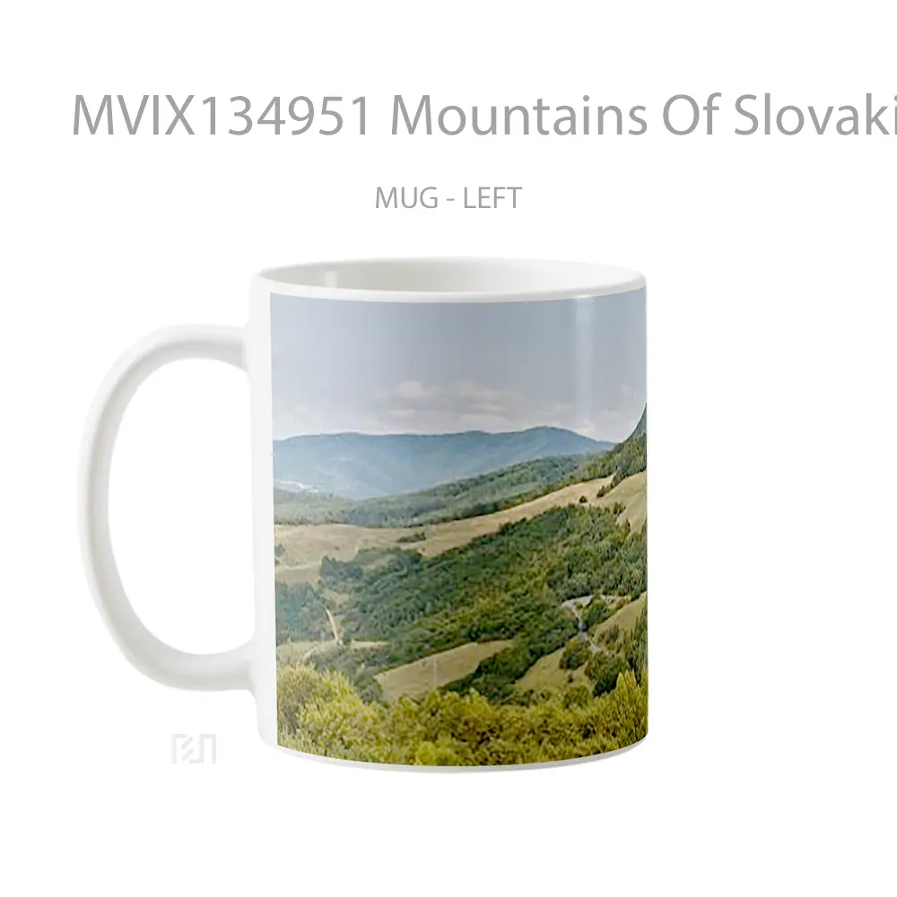 Mug Mountains Of Slovakia Gelas Pemandangan Alam - All-side / Desain