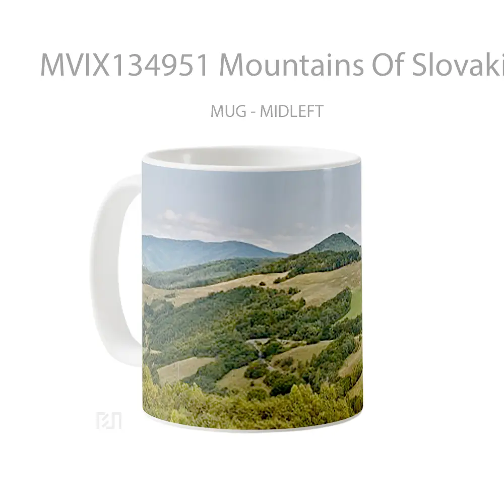 Mug Mountains Of Slovakia Gelas Pemandangan Alam - All-side / Desain