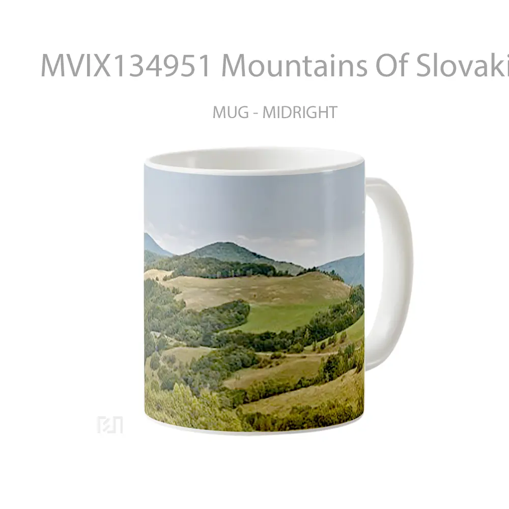 Mug Mountains Of Slovakia Gelas Pemandangan Alam - All-side / Desain