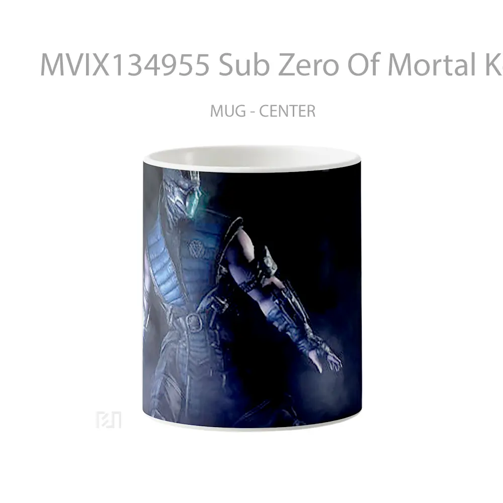Mug Sub Zero Of Mortal Kombat X Gelas Keramik Unik