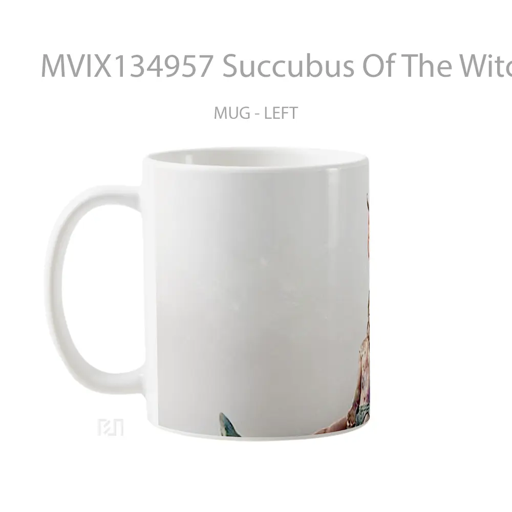 Mug Succubus Of The Witcher 3 Wild Hunt Gelas Keramik Unik - All-side / Desain