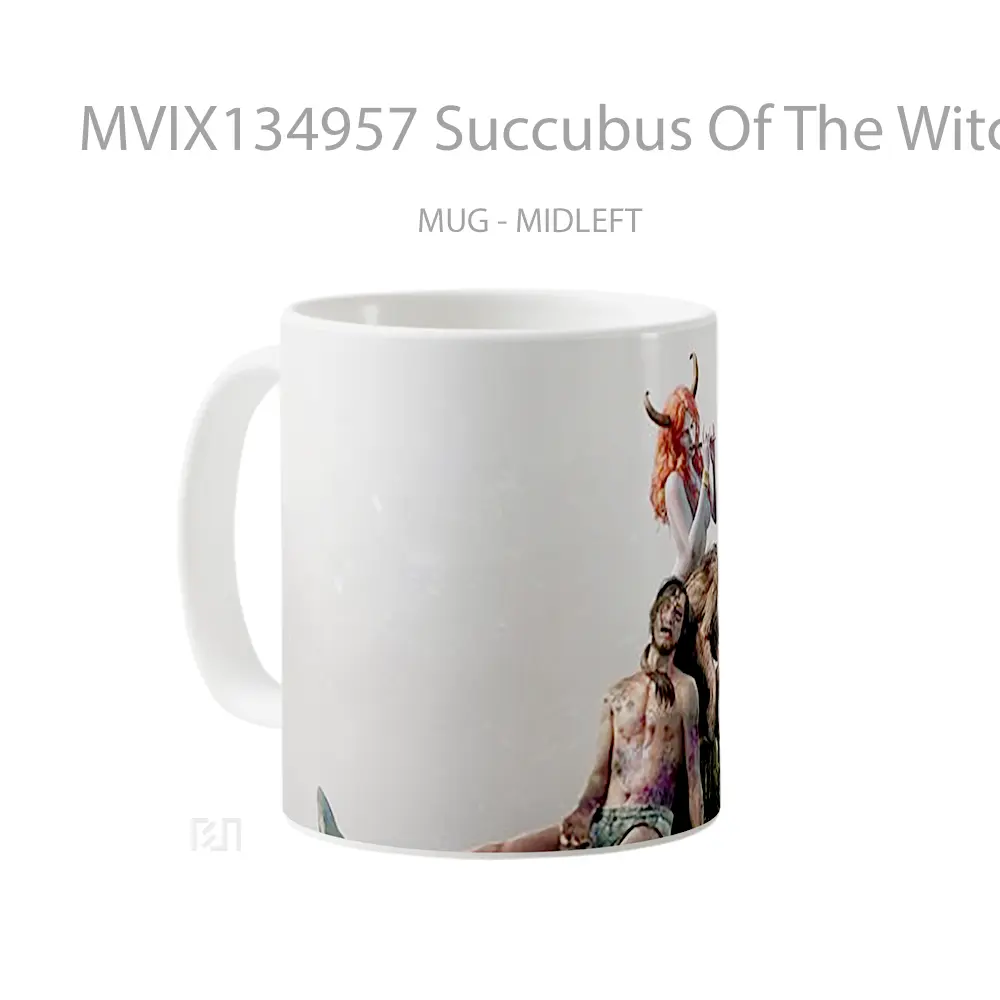 Mug Succubus Of The Witcher 3 Wild Hunt Gelas Keramik Unik - All-side / Desain