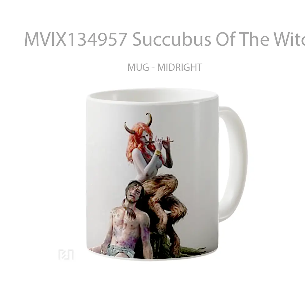 Mug Succubus Of The Witcher 3 Wild Hunt Gelas Keramik Unik - All-side / Desain