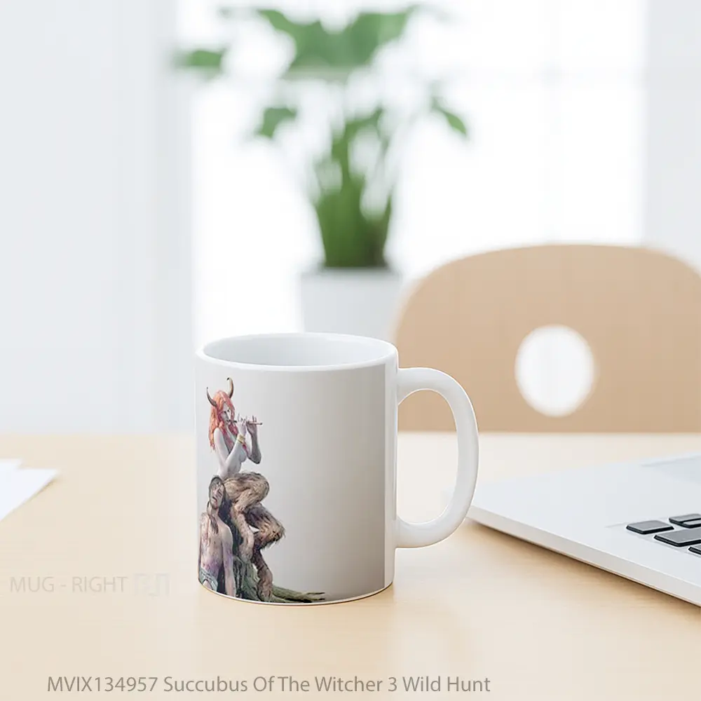 Mug Succubus Of The Witcher 3 Wild Hunt Gelas Keramik Unik - All-side / Desain