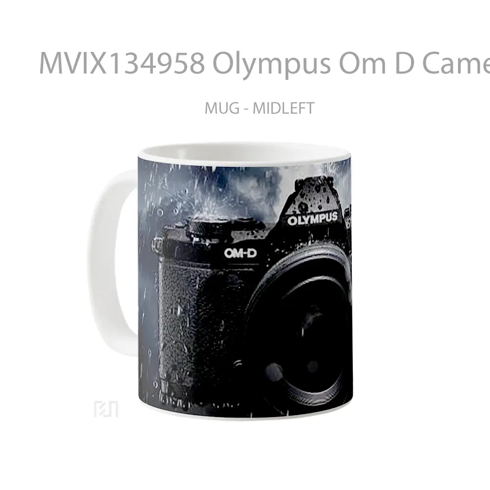 Mug Olympus Om D Camera Gelas Keramik Unik - All-side / Desain