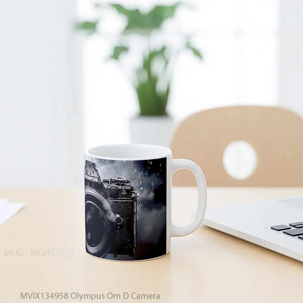 Mug Olympus Om D Camera Gelas Keramik Unik - All-side / Desain