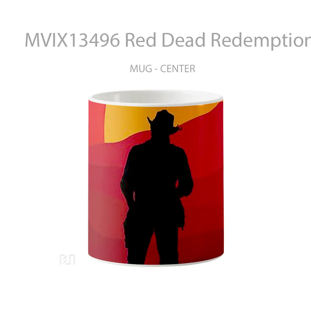 Mug Red Dead Redemption Ii Gelas Keramik Unik