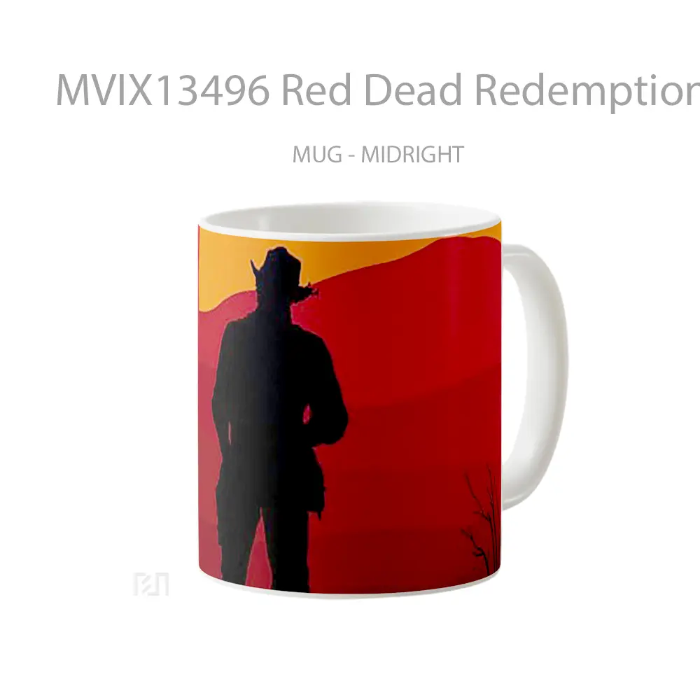 Mug Red Dead Redemption Ii Gelas Keramik Unik - All-side / Desain