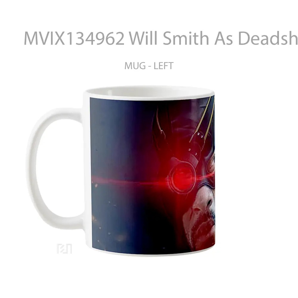Mug Will Smith As Deadshot In Suicide Squad Gelas Keramik Unik - All-side / Desain
