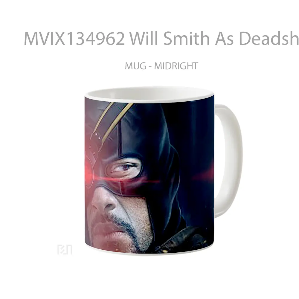 Mug Will Smith As Deadshot In Suicide Squad Gelas Keramik Unik - All-side / Desain