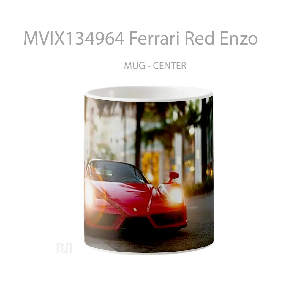 Mug Ferrari Red Enzo Cangkir Mobil