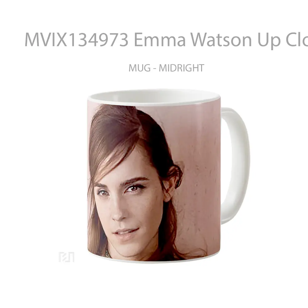 Mug Emma Watson Up Close Gelas Selebriti - All-side / Desain