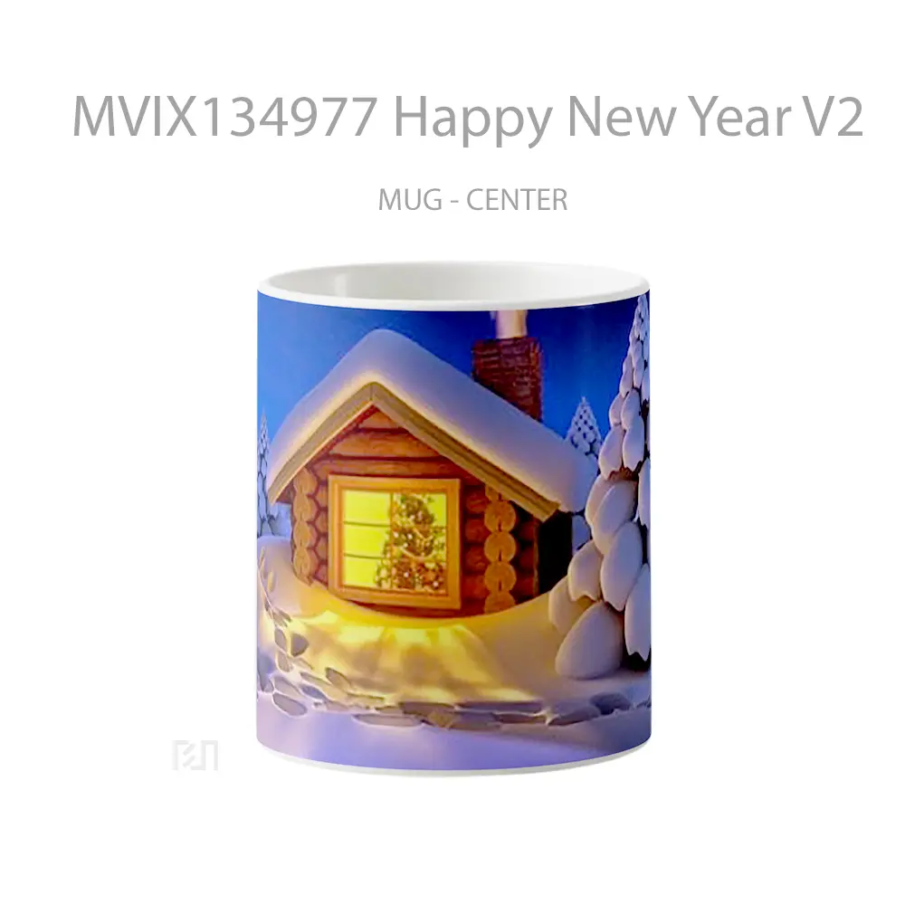 Mug Happy New Year V2 Gelas Keramik Unik