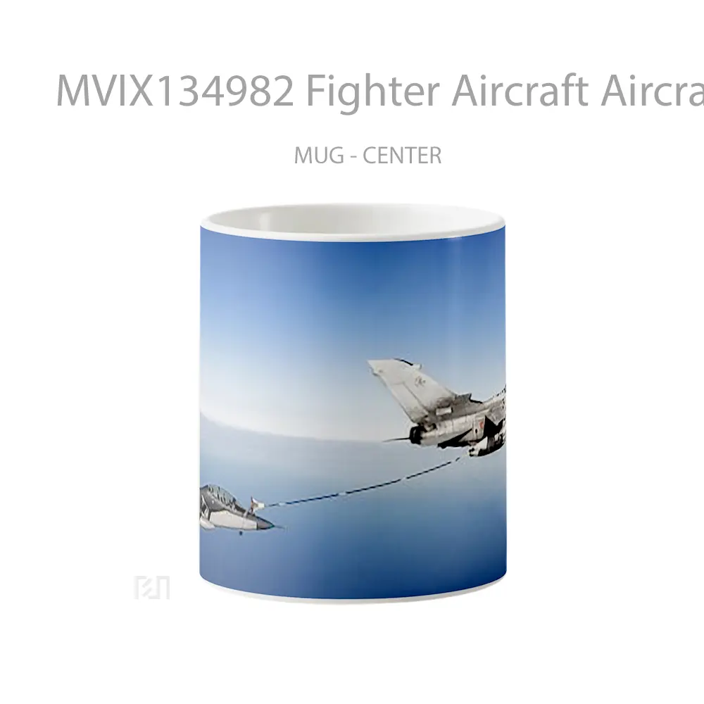 Mug Fighter Aircraft Aircraft Gelas Keramik Unik