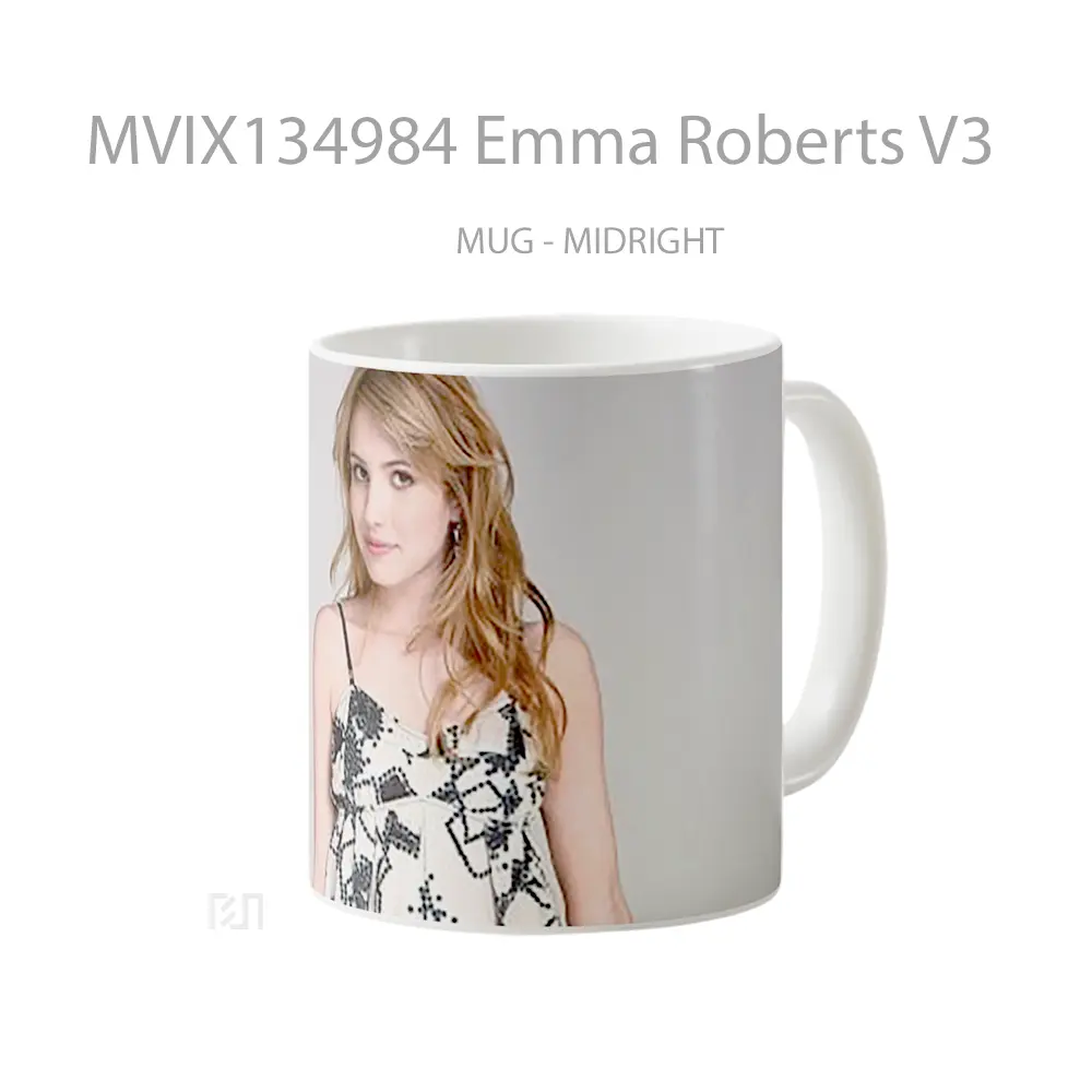 Mug Emma Roberts V3 Gelas Keramik Unik - All-side / Desain