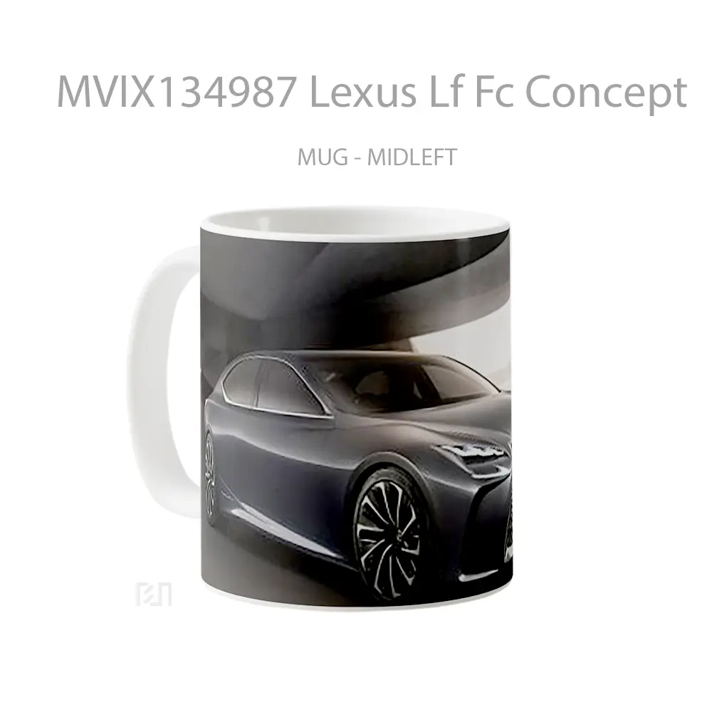 Mug Lexus Lf Fc Concept Cangkir Mobil - All-side / Desain