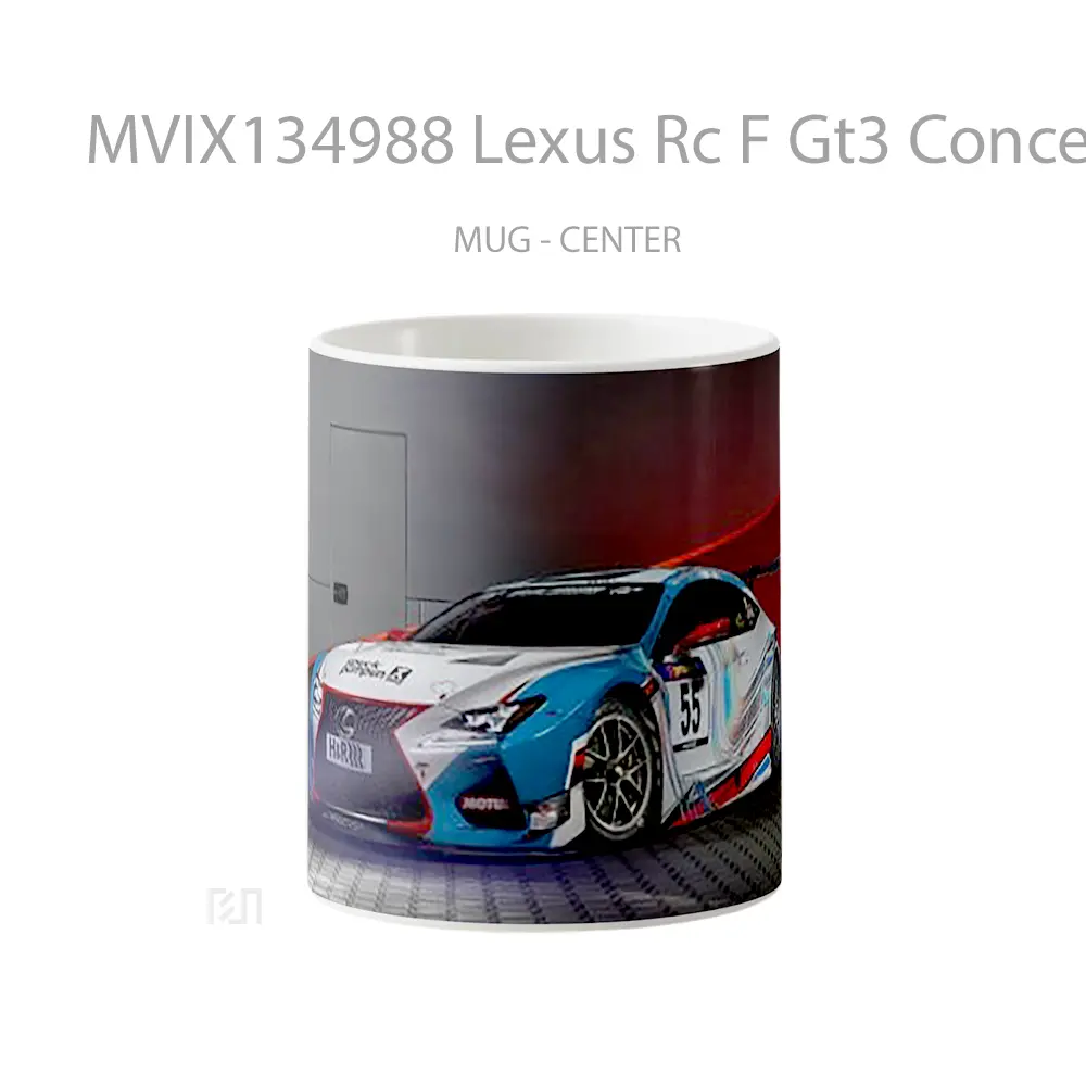 Mug Lexus Rc F Gt3 Concept Cangkir Mobil