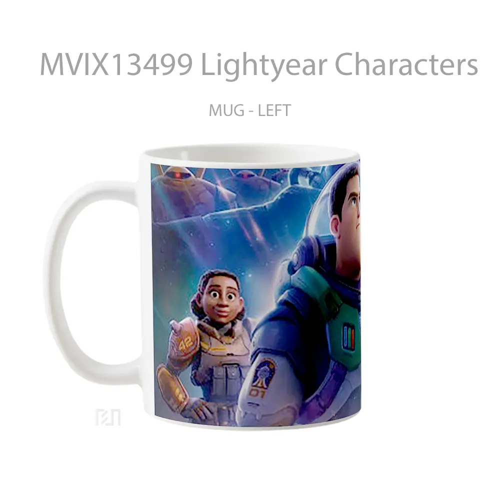 Mug Lightyear Characters Gelas Keramik Unik - All-side / Desain