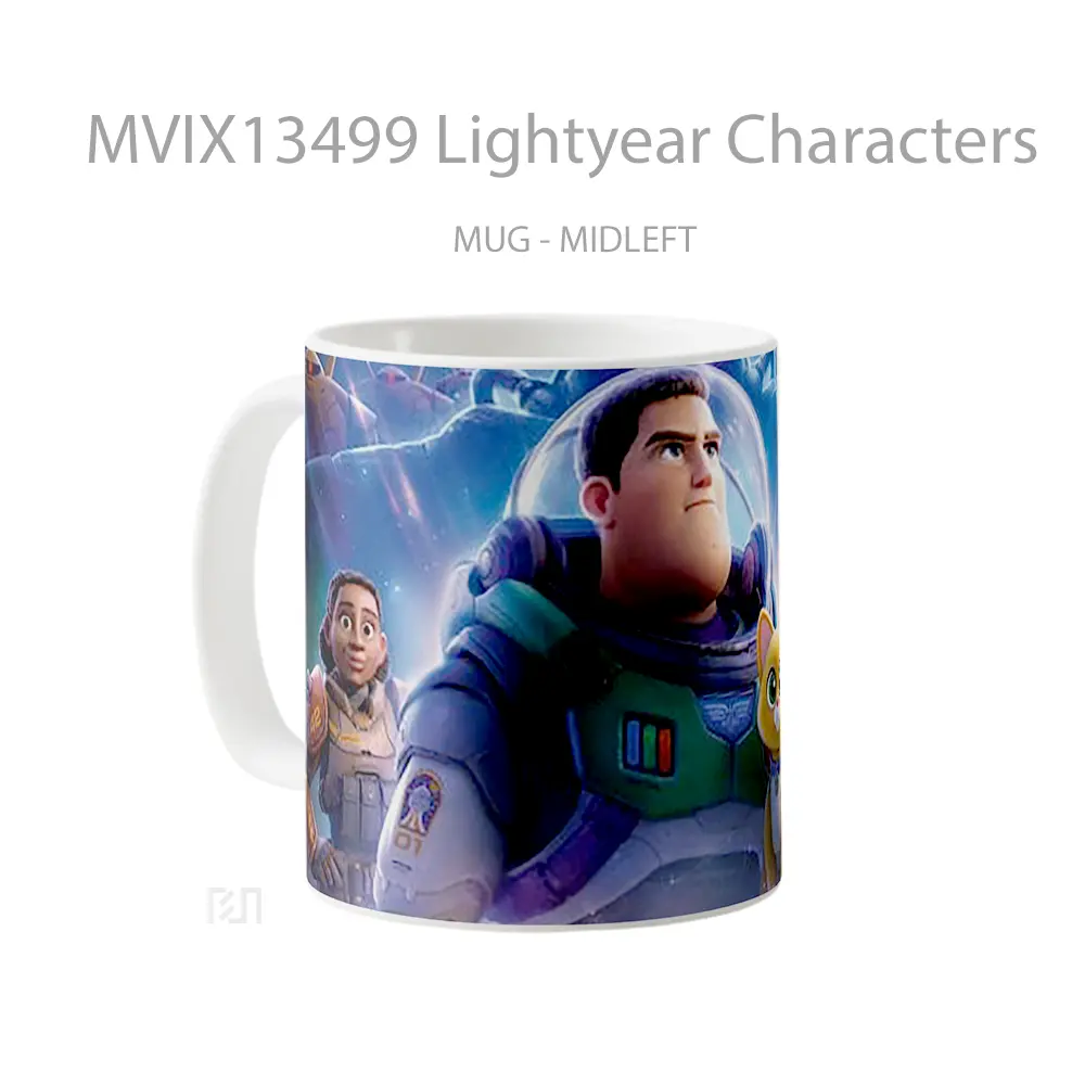 Mug Lightyear Characters Gelas Keramik Unik - All-side / Desain