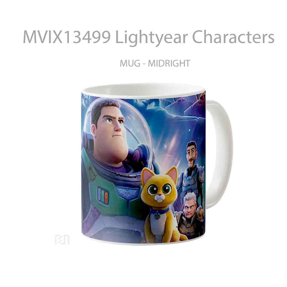 Mug Lightyear Characters Gelas Keramik Unik - All-side / Desain