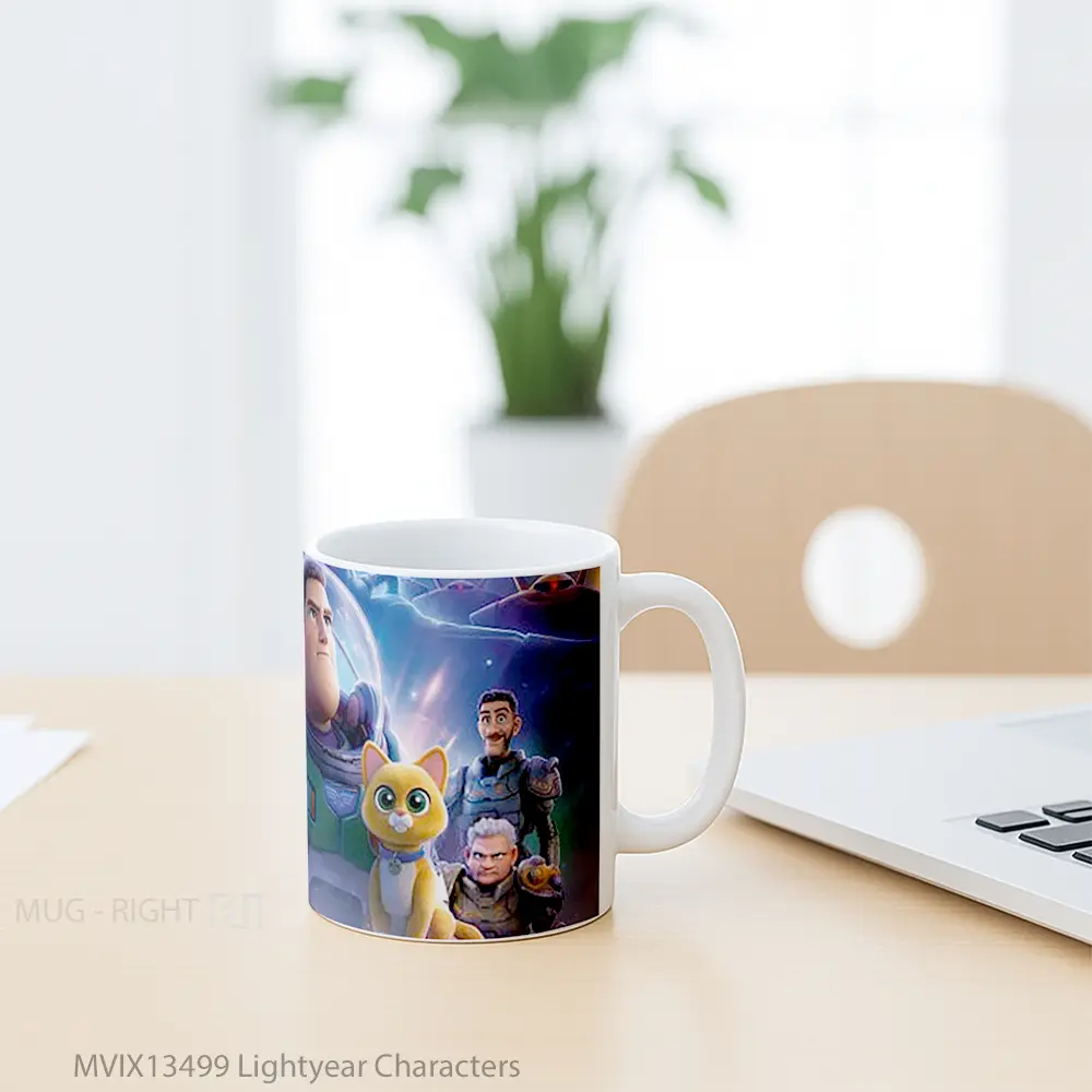 Mug Lightyear Characters Gelas Keramik Unik - All-side / Desain