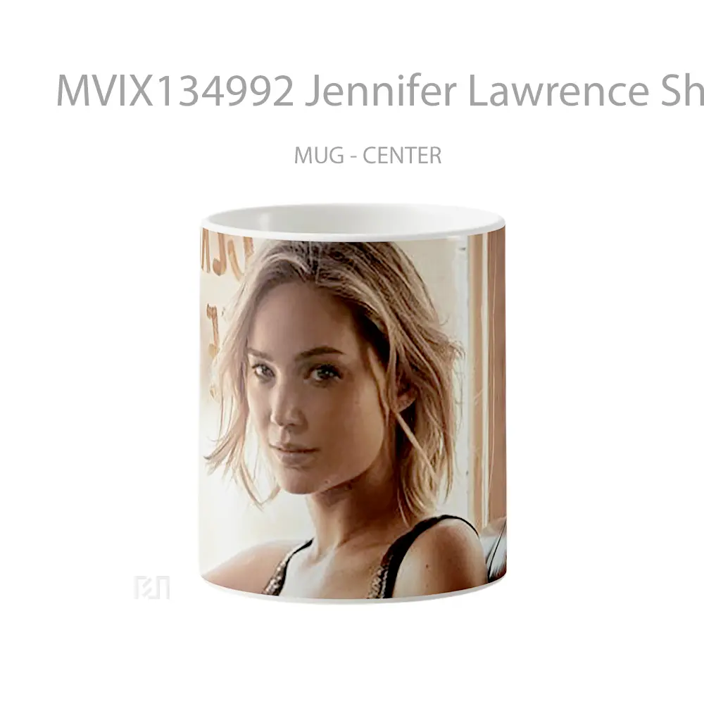 Mug Jennifer Lawrence Short Hair Gelas Keramik Unik