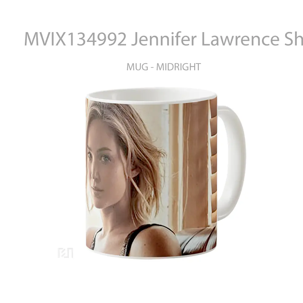 Mug Jennifer Lawrence Short Hair Gelas Keramik Unik - All-side / Desain