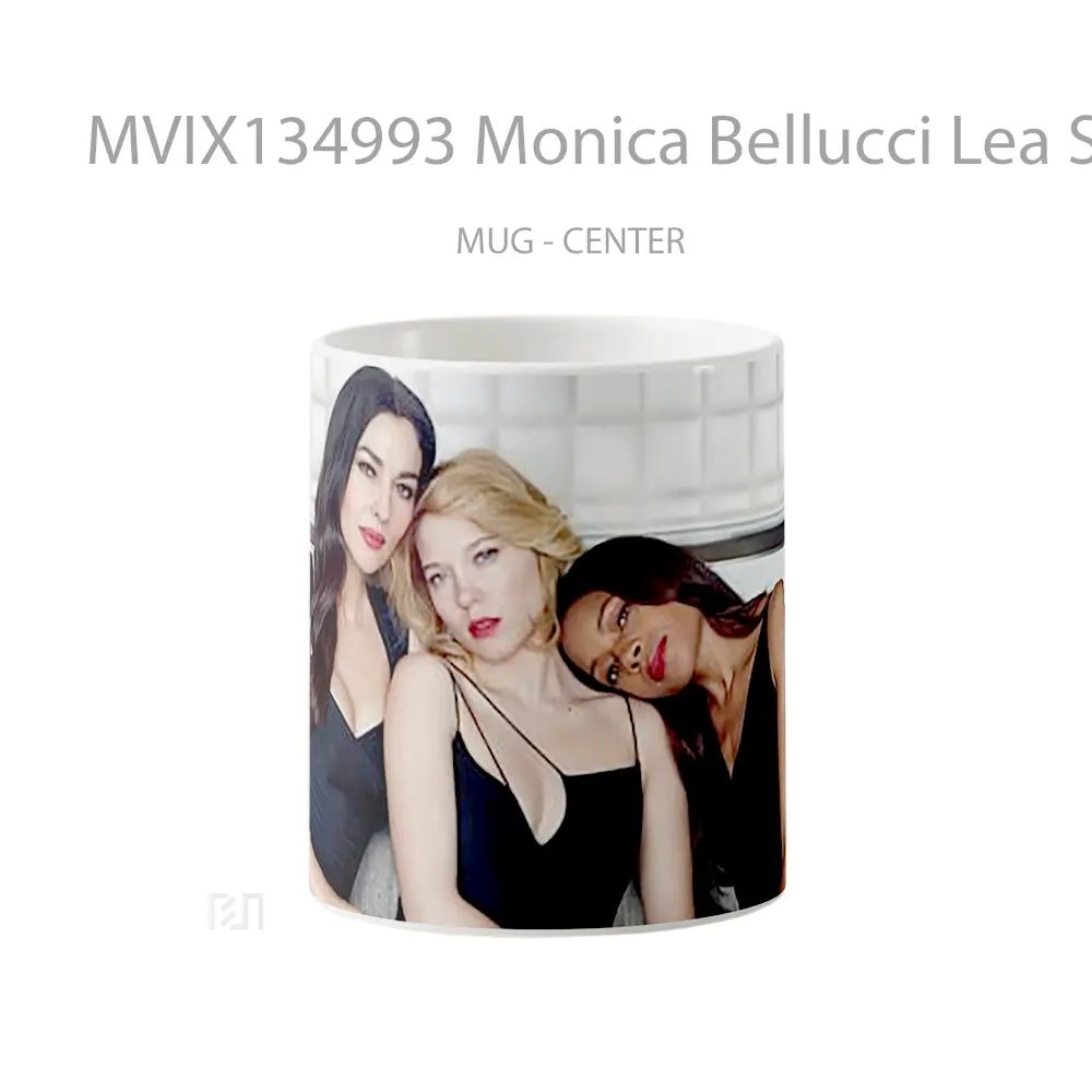 Mug Monica Bellucci Lea Seydoux And Naomie Harries Gelas Keramik Unik