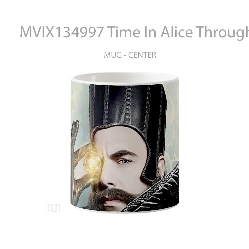 Mug Time In Alice Through The Mirror Gelas Keramik Unik