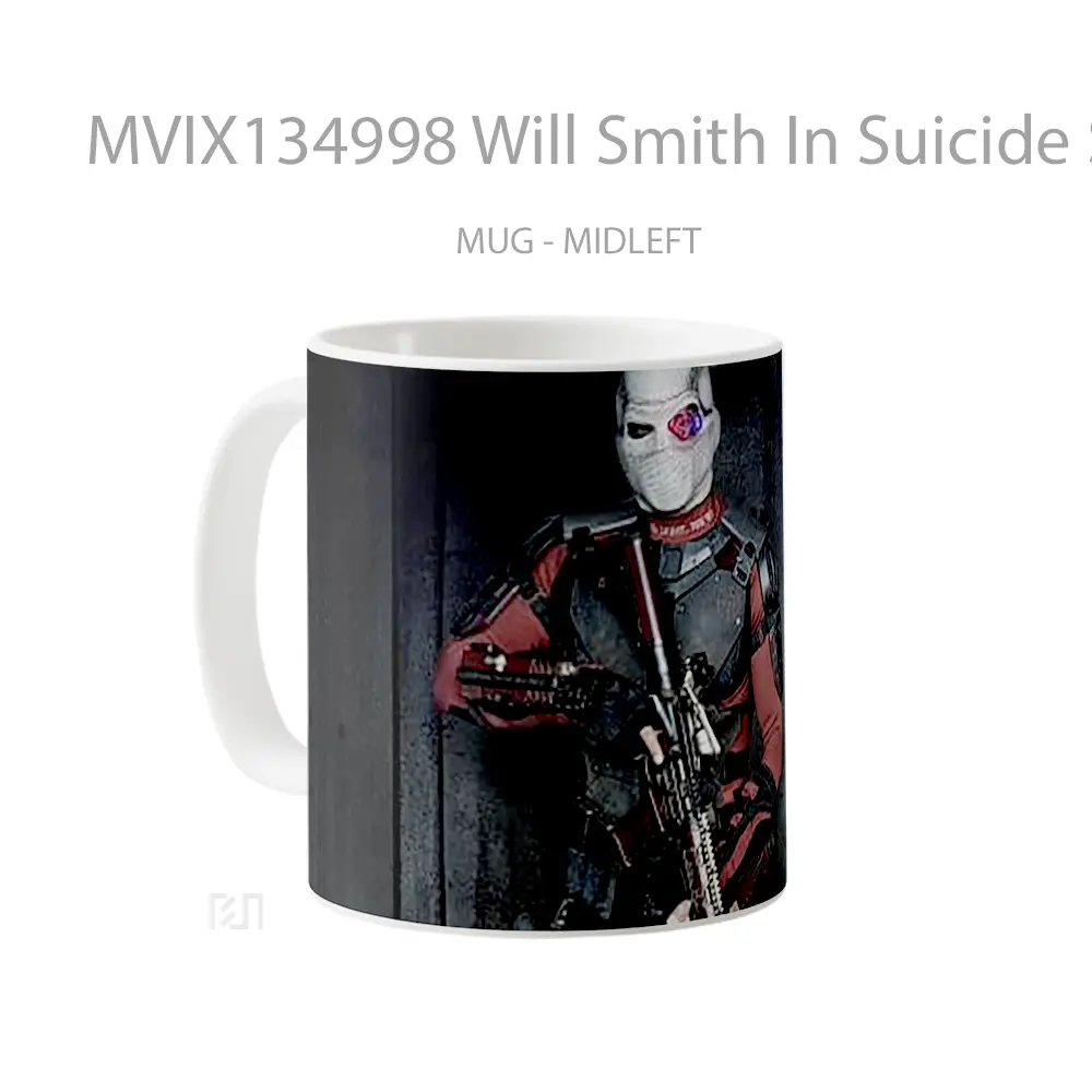Mug Will Smith In Suicide Squad Gelas Keramik Unik - All-side / Desain