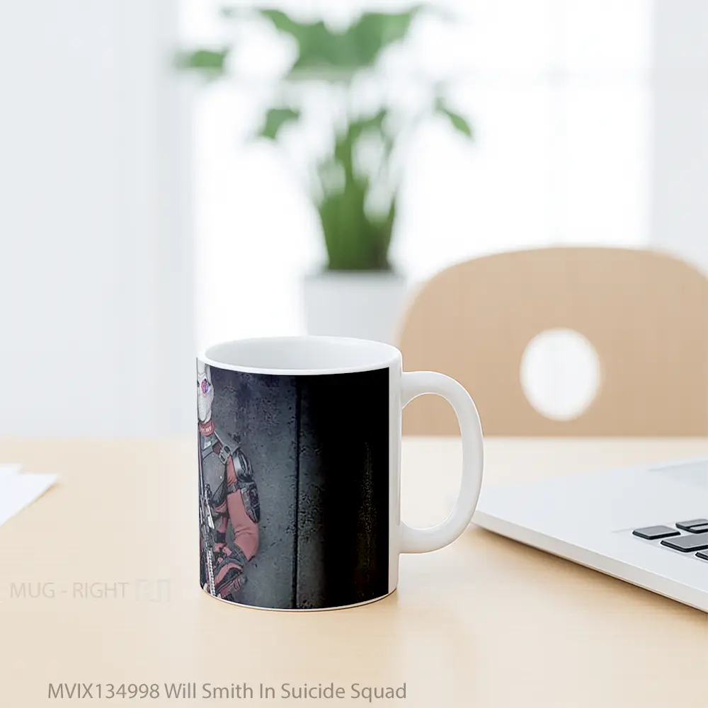 Mug Will Smith In Suicide Squad Gelas Keramik Unik - All-side / Desain