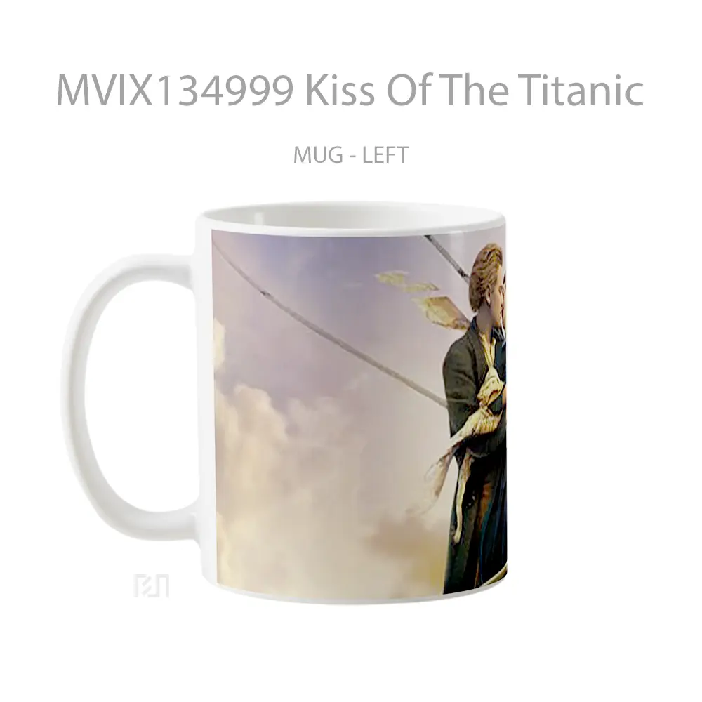Mug Kiss Of The Titanic Gelas Film - All-side / Desain