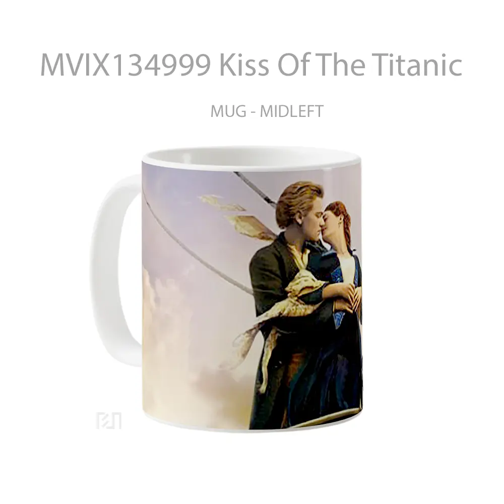 Mug Kiss Of The Titanic Gelas Film - All-side / Desain