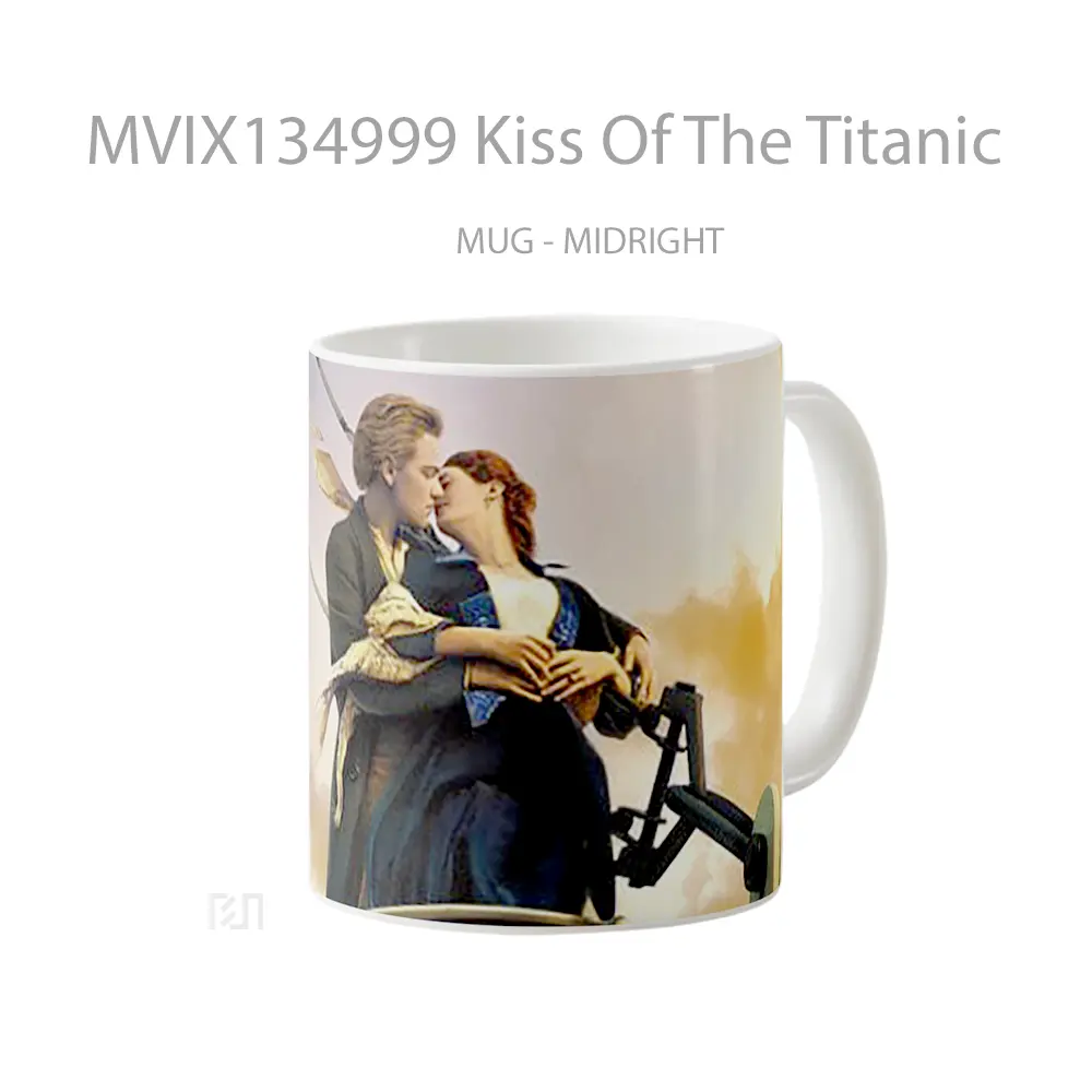 Mug Kiss Of The Titanic Gelas Film - All-side / Desain