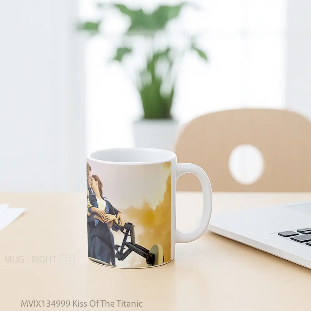 Mug Kiss Of The Titanic Gelas Film - All-side / Desain