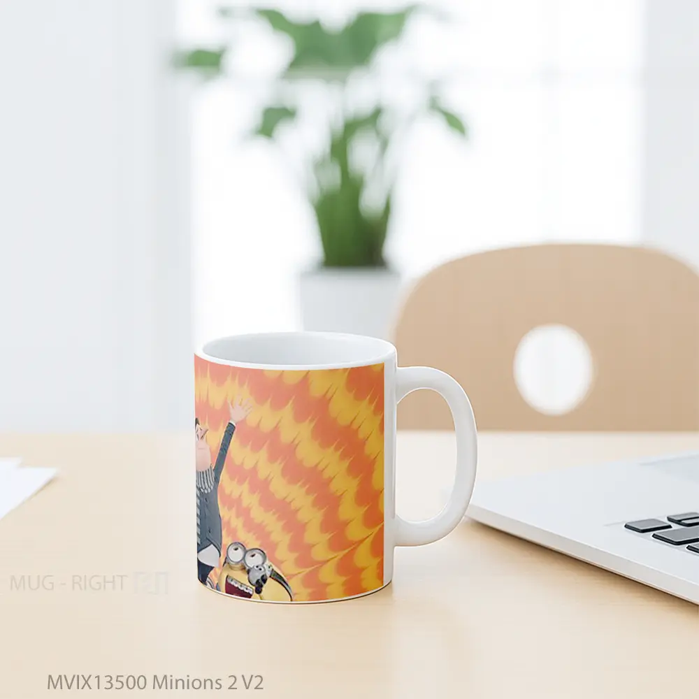 Mug Minions 2 V2 Gelas Kartun - All-side / Desain